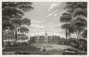 Townsend Prints: Bruce Castle, 1787