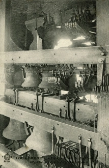 Images Dated 23rd February 2016: Bruges, Belfry of Le Carillon St - Belgium