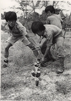 Secure Collection: Three Brunei scouts