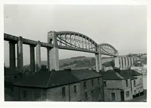 Brunels Prints: Brunels Tamar Bridge, Saltash, Cornwall