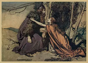 Seeks Prints: BRUNNHILDE AND WOTAN