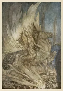 Gotterdammerung Prints: Brunnhildes End