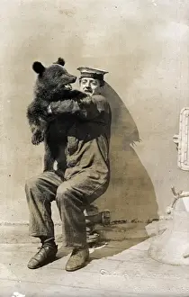 Bruno the Bear, HMS Marlborough battleship mascot