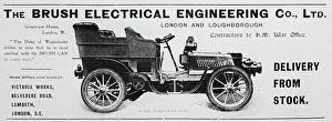 Loughborough Prints: Brush Electrical Engineering veteran car advert