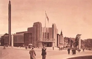 Architects Prints: Brussels Expo 1935, Luxembourg Pavilion