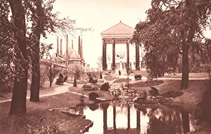 Venue Prints: Brussels Expo 1935, Park Corner