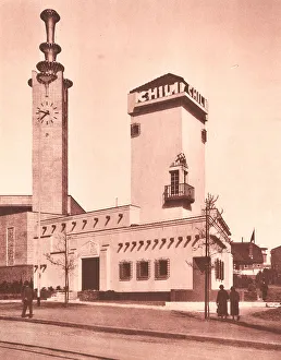 Unattributed Prints: Brussels Expo 1935, Pavilion Of Chile