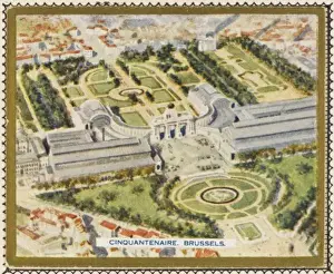 Parc Prints: Brussels Parc from Air