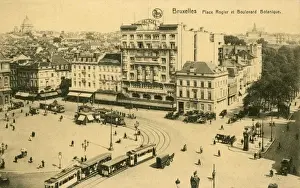 Boulevard Prints: Brussels / Place Rogier