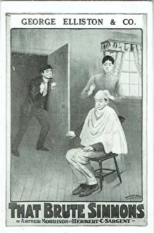 Morrison Prints: That Brute, Simmons by H C Sargeant and Arthur Morrison