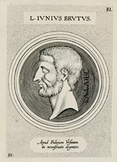 1606 Collection: BRUTUD, Lucius Junius (6th century BC). First Consul