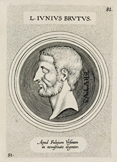 1606 Collection: BRUTUD, Lucius Junius (6th century BC). First Consul