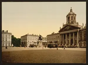 Bruxelles Prints: Bruxelles, Place Royale, Brussels, Belgium