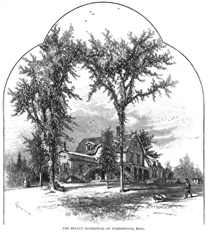 Bryant Prints: Bryant home Cummington