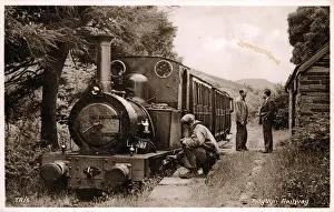 Aberystwyth Prints: Brynglas Station, Bryncrug, Cardiganshire