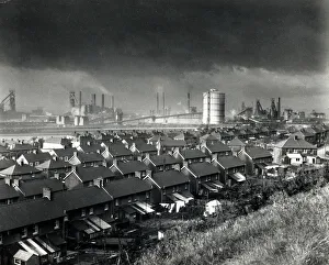 Steel Gallery: BSC works, Port Talbot, West Glamorgan, South Wales