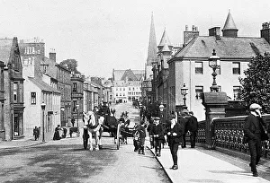 Dumfries Prints: Buccleugh Street, Dumfries early 1900's