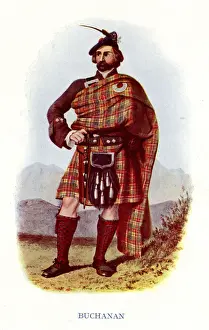 Buchanan, Traditional Scottish Clan Costume