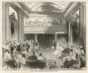 Soiree Prints: Buck Palace / Music Room