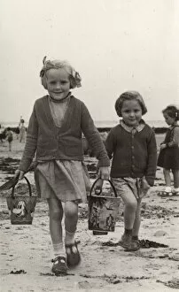 Childhood Collection: Buckets and spades at the seaside