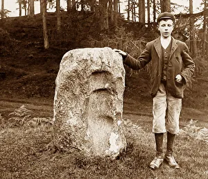 A Bucking Stone near Dolaucothi Gold Mine near Pumsaint