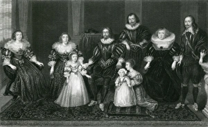 Villiers Collection: Buckingham En Famille