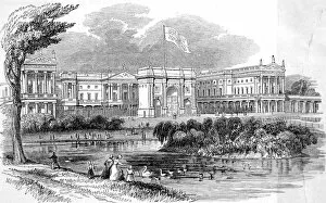 Provide Gallery: Buckingham Palace, London, 1842