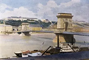 Danube Prints: Budapest / Bridge / Danube