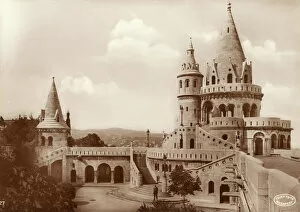 Terrace Collection: Budapest, Hungary - Fishermans Bastion