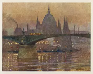 Budapest at Nightfall