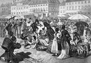 Pest Prints: Budapest Poultry Market
