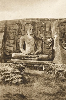 Buddha at Polonnaruwa, Sri Lanka