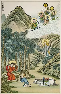 Buddhas Cuts his Hair