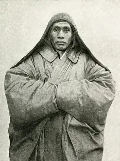 Buddhist priest of Lin Yin, China, East Asia