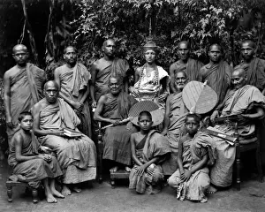 Buddhist priests, Ceylon (Sri Lanka)