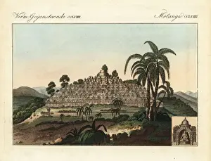Bilderbuch Prints: Buddhist Temple of Borobudur, Java, Indonesia