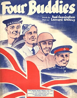 Cunningham Collection: Four Buddies Music Sheet Cover
