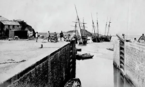 Bude Prints: Bude canal