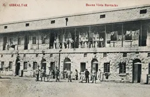 Buena Prints: Buena Vista Barracks, Gibraltar