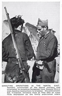 Runner Collection: Buenaventura Durruti (1896 - 1936), commander of a Republican anarchist brigade during the Spanish