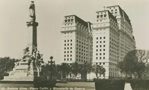 Buenos Aires - Columbus Plaza and Ministry of War