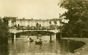 Buenos Aires - The Rosedal and Lake, Palermo