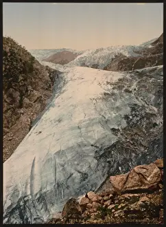 Buerbrae (i. e. Buarbreen) Glacier, Odde (i. e. Odda), Hardan