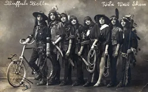 MonoMania Images Gallery: Buffalo Belles Wild West Show