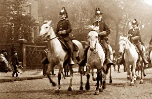 Part of Buffalo Bill's parade, probably Liverpool in 1903