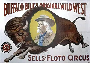 Wyoming Prints: Buffalo Bill Poster