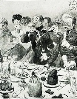 Edouard Collection: Buffet in the Tuileries, Paris