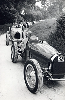 Images Dated 9th June 2016: Bugatti cavalcade, Prescott, Gloucestershire