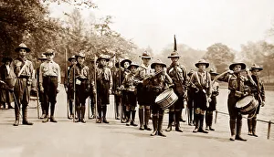 Bugle band, Boy Scouts, early 1900s