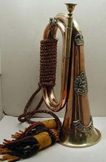Bugle owned by Bugler S Bowman of Royal Hampshire Reg